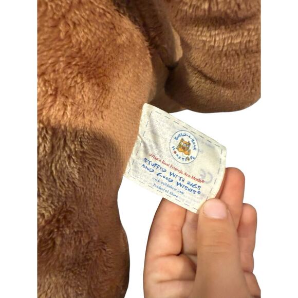 Build A Bear Velvet Hugs Puppy Dog Plush Brown Tan Stuffed Animal 14" Soft - Picture 6 of 6